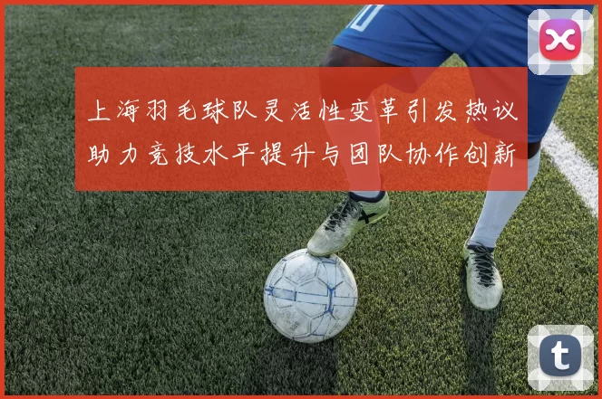 上海羽毛球队灵活性变革引发热议助力竞技水平提升与团队协作创新